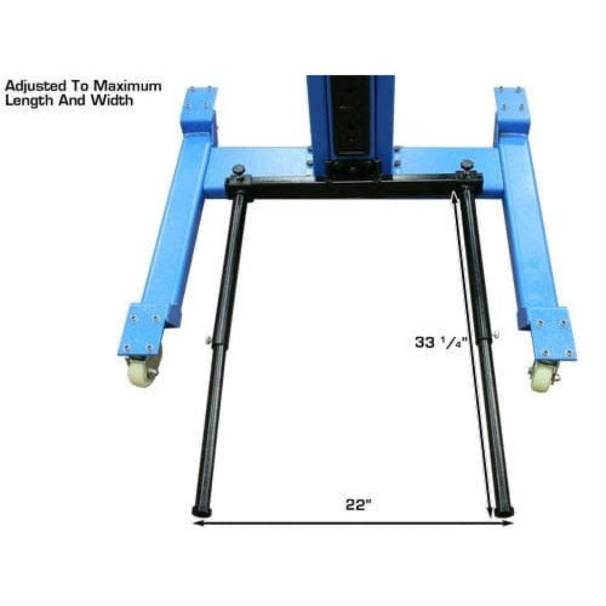 Atlas AEZWL 180 LB. Capacity Pneumatic Portable Wheel Lift
