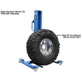 Atlas AEZWL 180 LB. Capacity Pneumatic Portable Wheel Lift