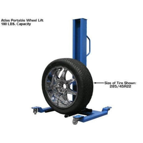 Atlas AEZWL 180 LB. Capacity Pneumatic Portable Wheel Lift
