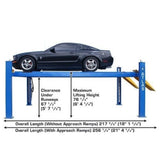Atlas 414A 14,000 lb 4-Post Alignment Lift