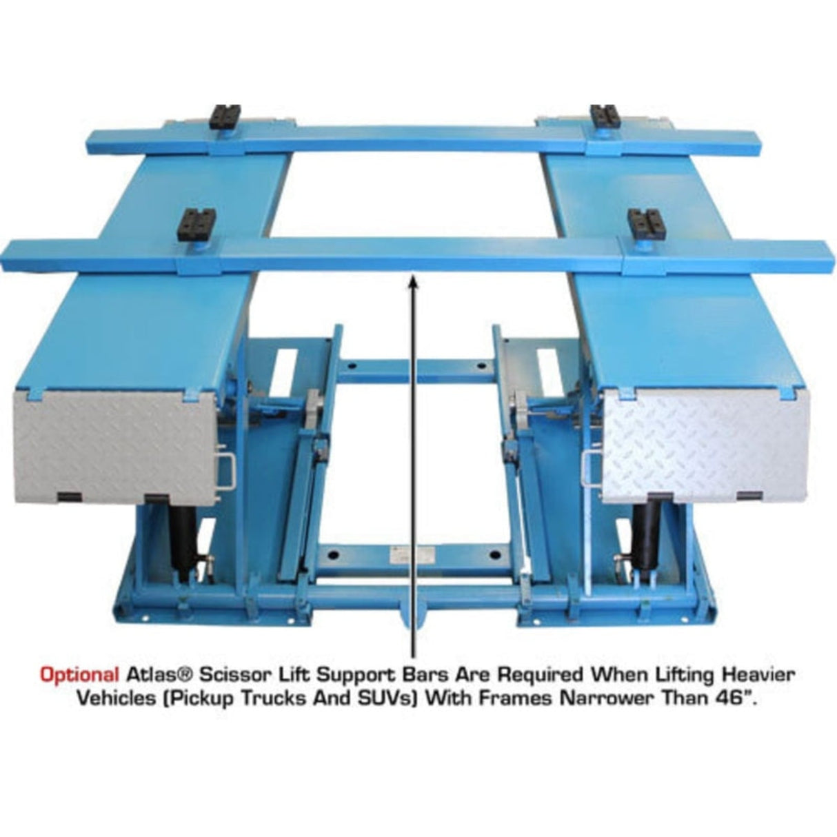 Atlas 7K-Kwik-Bay 7,000 lb Portable Mid-Rise Lift