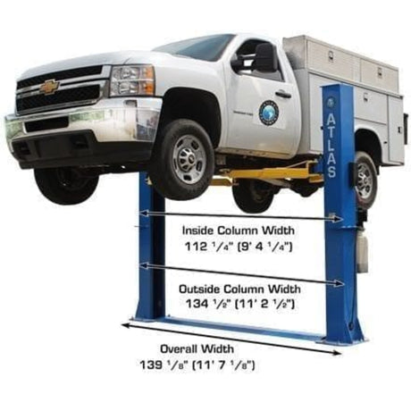 Atlas BP10000X 10,000 lb Baseplate 2-Post Lift