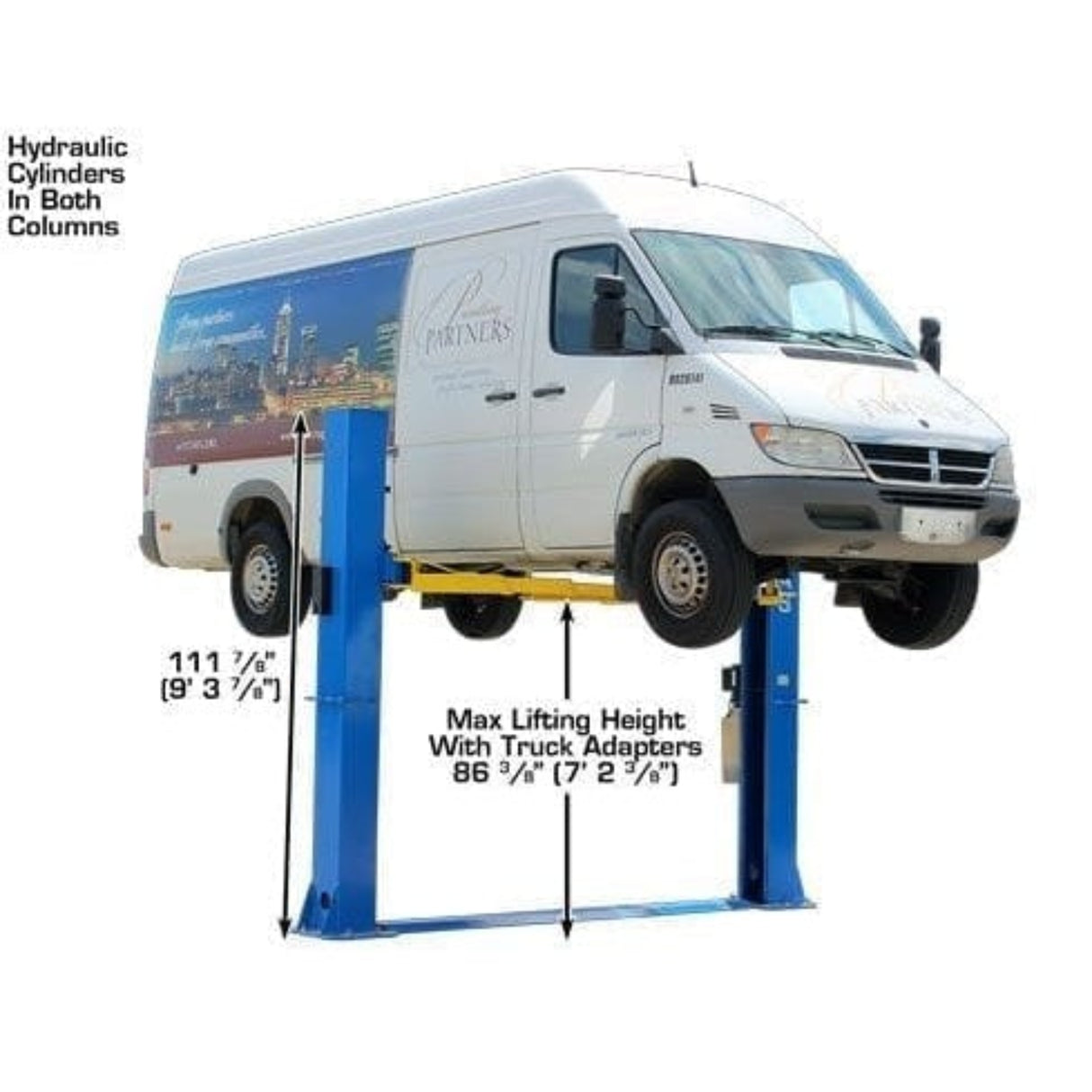 Atlas BP10000X 10,000 lb Baseplate 2-Post Lift