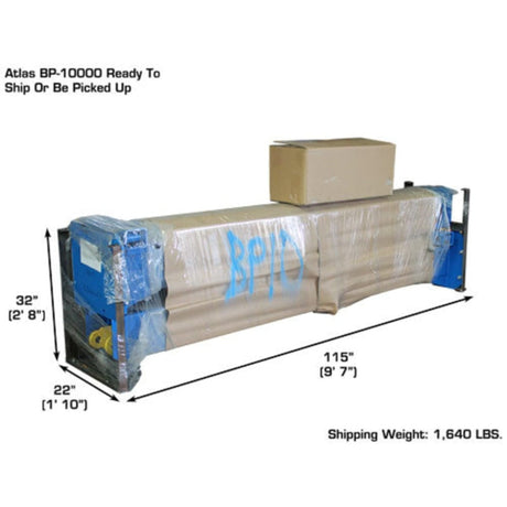 Atlas BP10000X 10,000 lb Baseplate 2-Post Lift