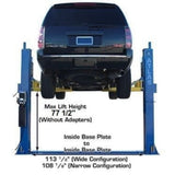 Atlas BP12000X 12,000 lb Baseplate 2-Post Lift