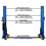 Atlas BP12000X 12,000 lb Baseplate 2-Post Lift