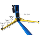 Atlas BP12000X 12,000 lb Baseplate 2-Post Lift