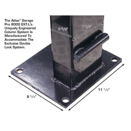 Atlas Garage PRO8000EXT-L 8,000 lb Extra Tall/Extra Long 4-Post Lift