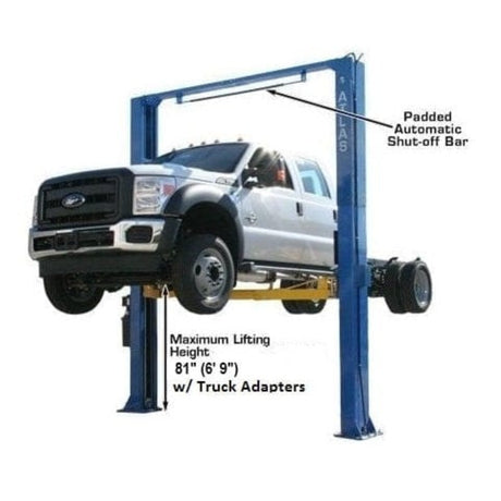 Atlas 12,000 lb. Heavy Duty 2-Post Lift w/ 3-Stage Arms