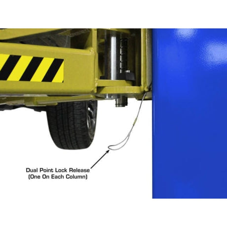 Atlas Platinum PVL9BP ALI Certified 9,000 lb Baseplate 2-Post Lift