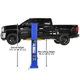 Atlas Platinum PVL9BP ALI Certified 9,000 lb Baseplate 2-Post Lift