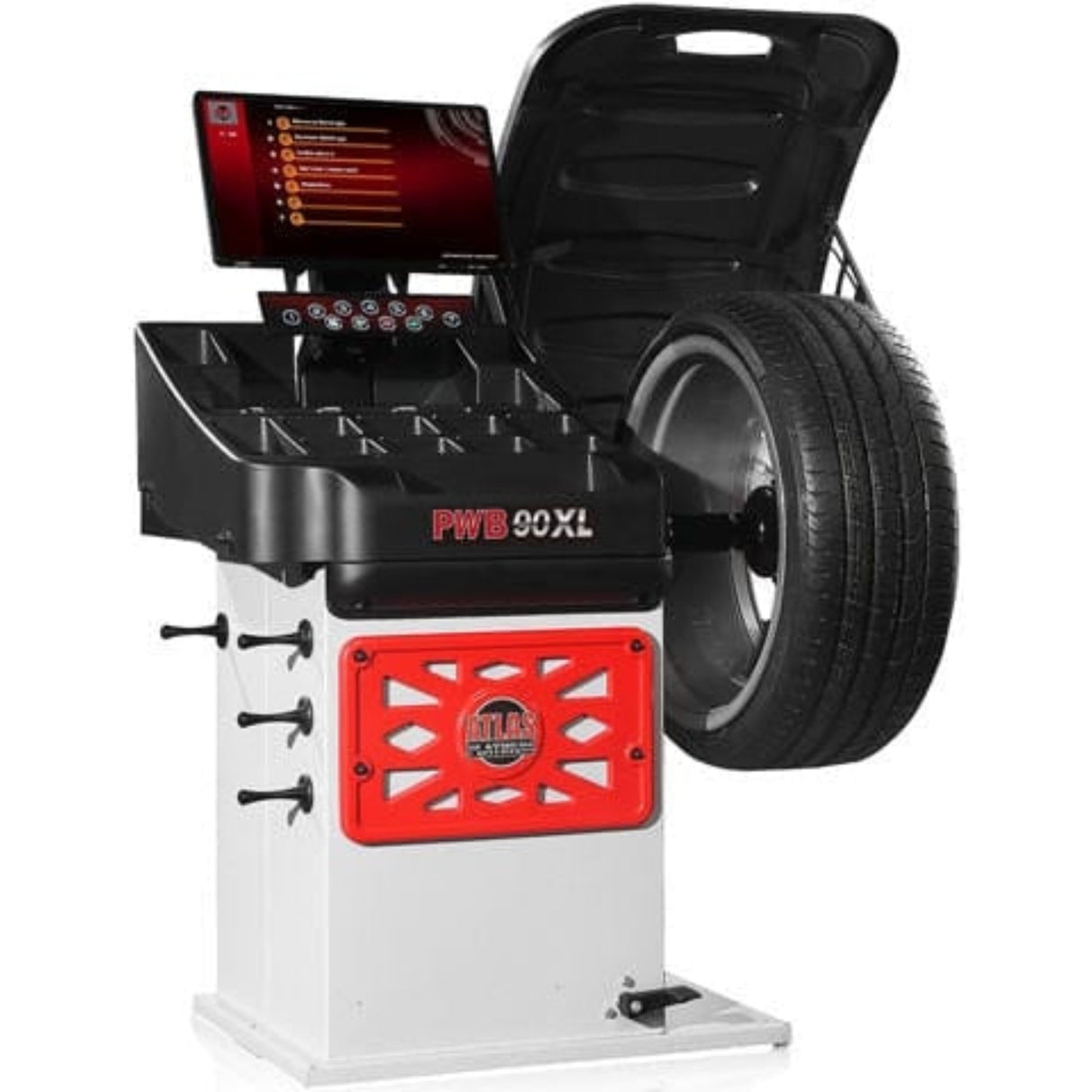 Atlas Platinum PWB90XL 3D Video Wheel Balancer w/ Laser Line