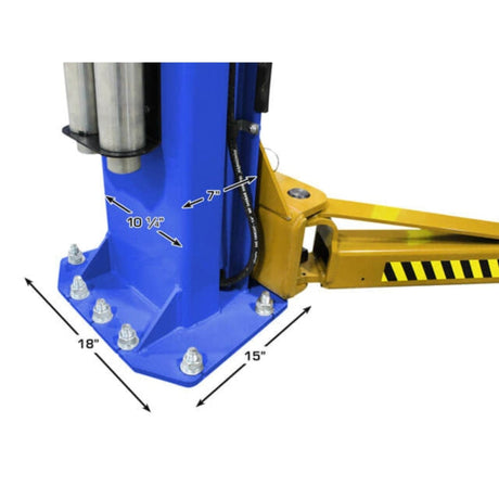 Atlas Platinum PVL10 ALI Certified 10,000 lb Overhead 2-Post Lift