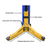 Atlas Platinum PVL12 ALI Certified 12,000 lb Overhead 2-Post Lift