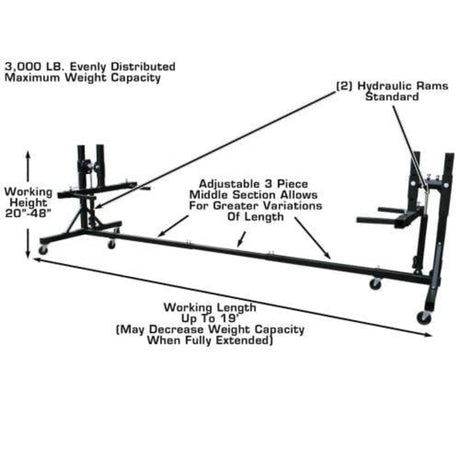 Atlas Auto SPINS (“SIMPLE POSITION IN SECONDS”) Rotisserie W/ Balance Bolt