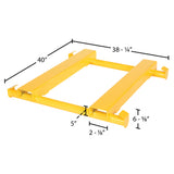 Vestil BBL Bulk Bag Lifter, Rack & Filling Station System — Forklift FIBC Lifting & Storage, 1,000–4,000 lb