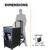 BE Power 3,000 PSI 460V Hot Water Pressure Washer