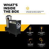 BE Power 3,000 PSI 460V Hot Water Pressure Washer
