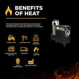 BE Power 3,000 PSI 5.0 GPM 230V Hot Water Pressure Washer