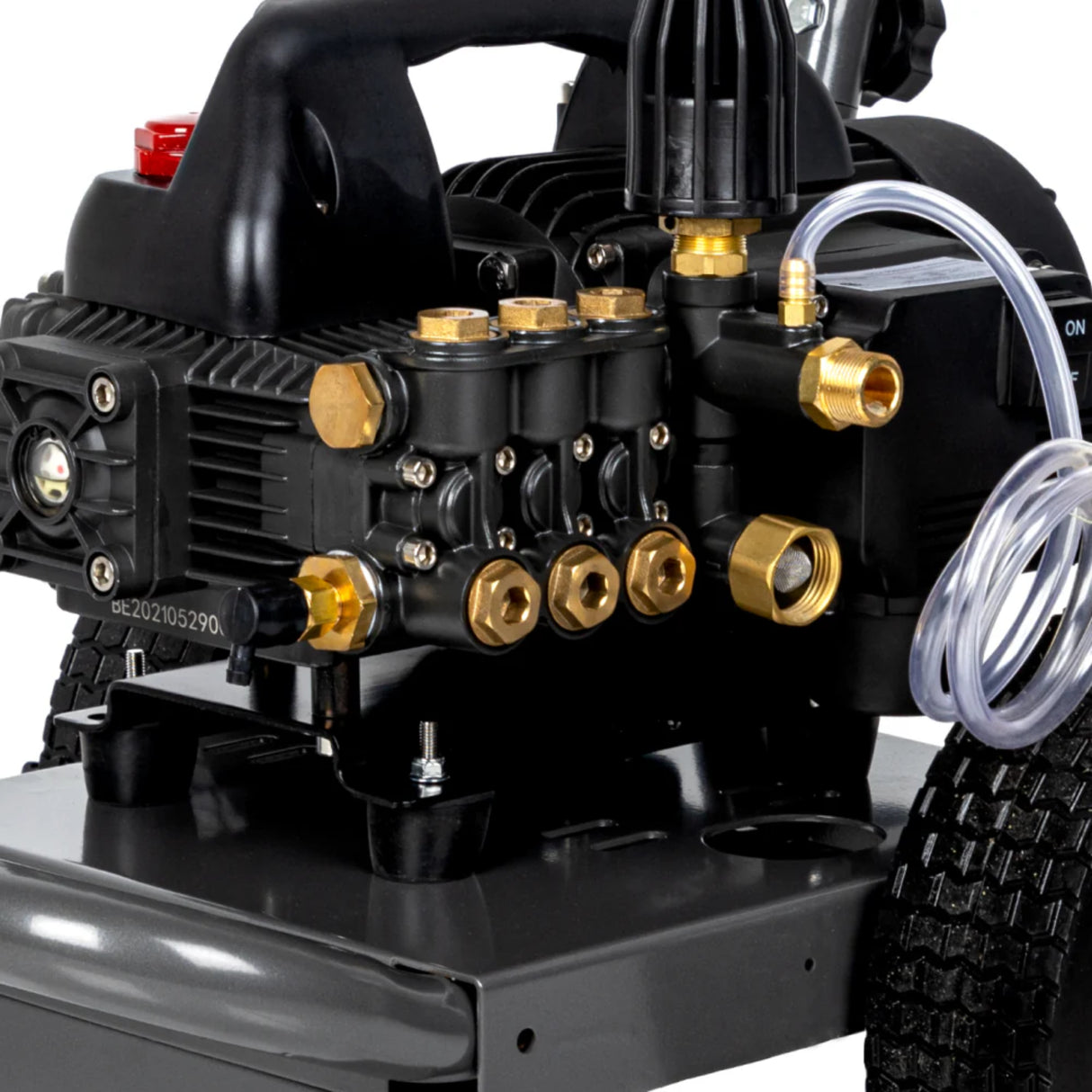 BE Power 1,500 PSI 1.6 GPM Workshop Electric Pressure Washer