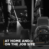BE Power 2,700 PSI 3.5 GPM Commercial Electric Pressure Washer