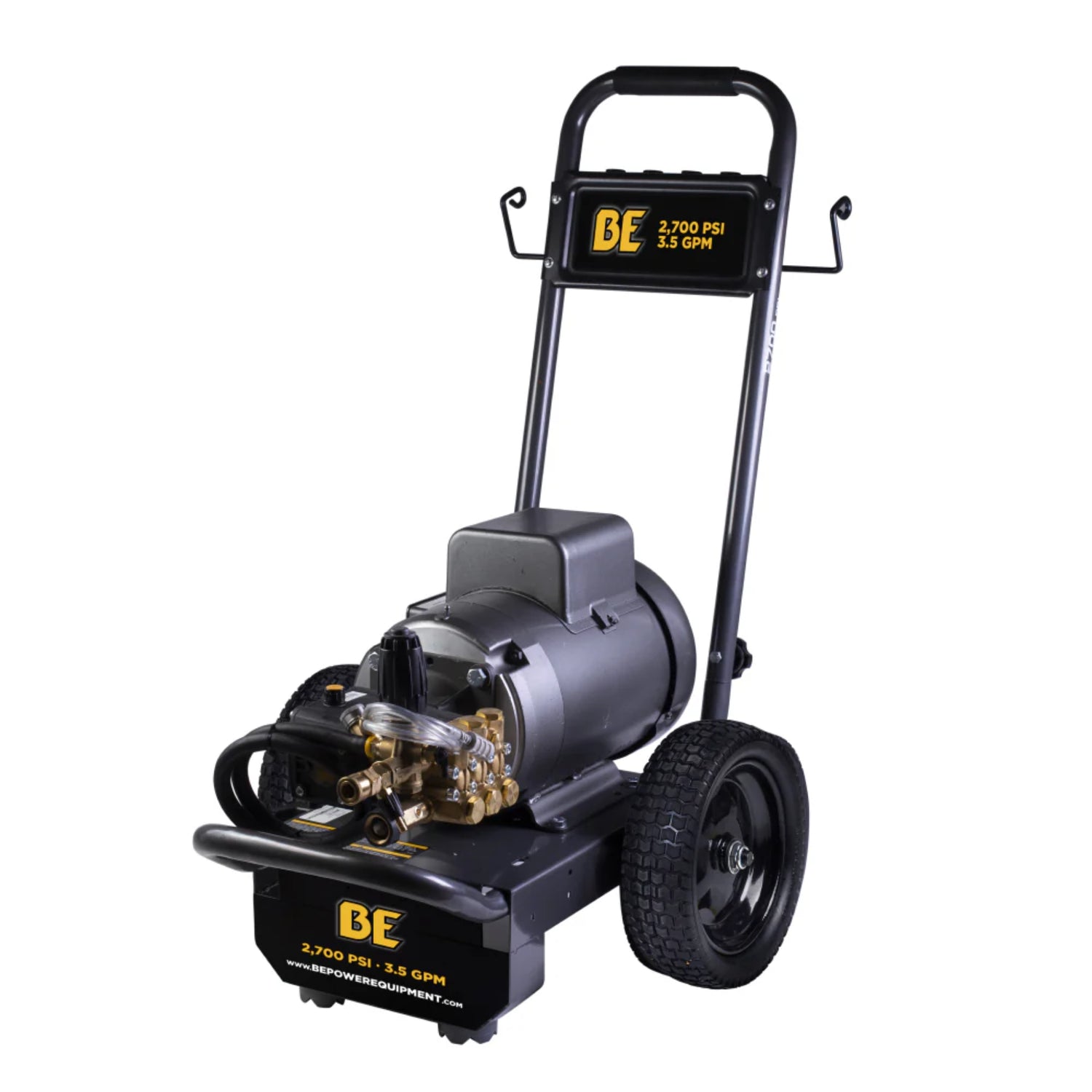 BE Power 2,700 PSI 3.5 GPM Commercial Electric Pressure Washer