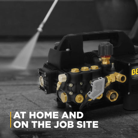 BE Power P1515EPN 1,500 PSI 1.6 GPM Hand-Carry Electric Pressure Washer