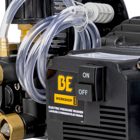 BE Power P1515EPN 1,500 PSI 1.6 GPM Hand-Carry Electric Pressure Washer
