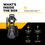 BE Power Equipment P1715EN 1700 PSI 1.7 GPM Electric Pressure Washer