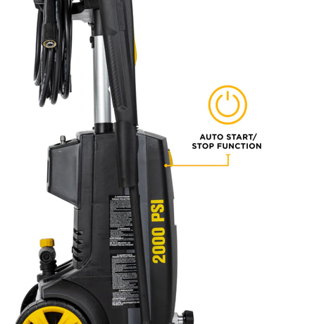 BE Power Equipment P1915EN 2000 PSI 1.7 GPM Electric Pressure Washer