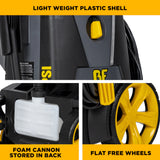 BE Power Equipment P1915EN 2000 PSI 1.7 GPM Electric Pressure Washer