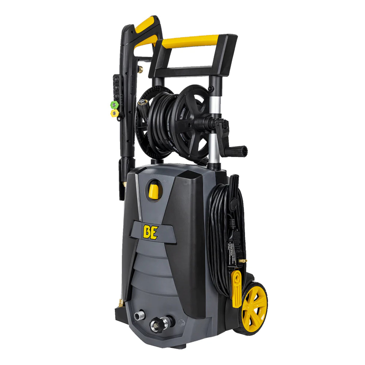 BE Power P2115EN 2,150 PSI 1.6 GPM Cold Water Electric Pressure Washer