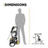 BE Power P2317EN 2,300 PSI 1.7 GPM Electric Pressure Washer