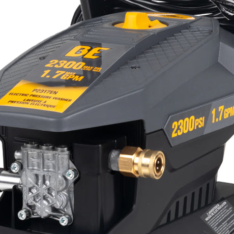 BE Power P2317EN 2,300 PSI 1.7 GPM Electric Pressure Washer