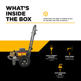 BE Power PE-1520EW1A 1,500 PSI Baldor Electric Pressure Washer