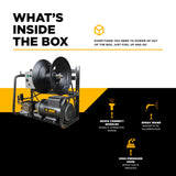 BE Power X-2050FW1A 2,000 PSI Baldor Wall-Mount Pressure Washer
