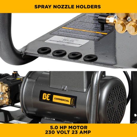 BE Power X-2050FW1A 2,000 PSI Baldor Wall-Mount Pressure Washer