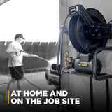BE Power 2,000 PSI Hot-Water-Capable Wall-Mount Electric Pressure Washer with Baldor 5.0 HP Motor