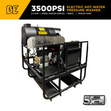 BE Power 3,500 PSI Industrial Diesel Truck-Mount Hot Water Pressure Washer