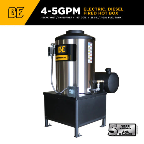 BE Power 115V Diesel-Fired Hot Box Water Heating Accessory
