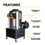 BE Power 115V Diesel-Fired Hot Box Water Heating Accessory