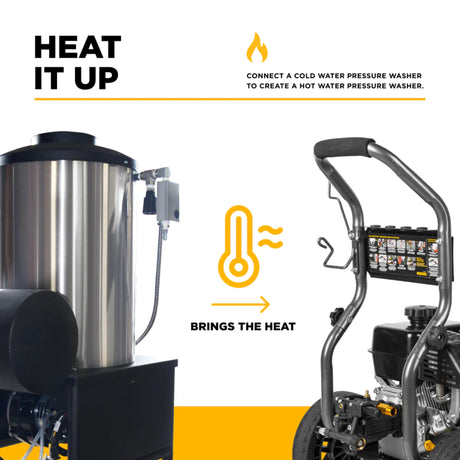 BE Power 115V Diesel-Fired Hot Box Water Heating Accessory
