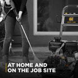 BE Power 3,400 PSI Cold Water Gas Pressure Washer with Powerease R225 Engine