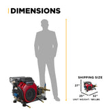 BE Power B4024HETBGS 4,000 PSI 8.2 GPM Truck-Mount Pressure Washer