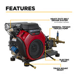 BE Power B4024HETBGS 4,000 PSI 8.2 GPM Truck-Mount Pressure Washer