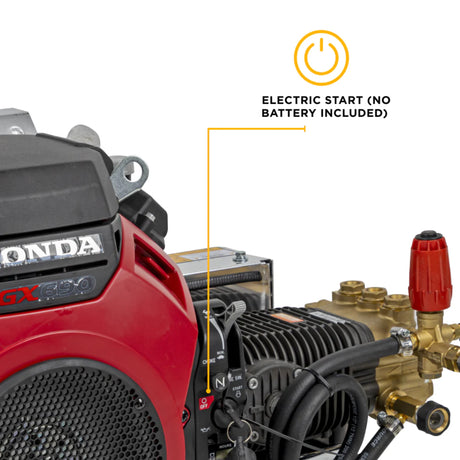 BE Power B4024HETBGS 4,000 PSI 8.2 GPM Truck-Mount Pressure Washer