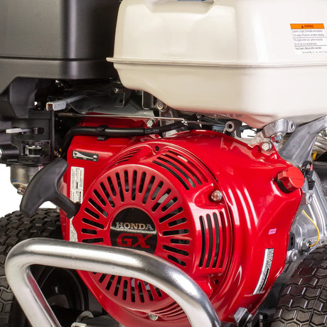 BE Power 4,200 PSI Aluminum-Frame Cold Water Gas Pressure Washer with Honda GX390