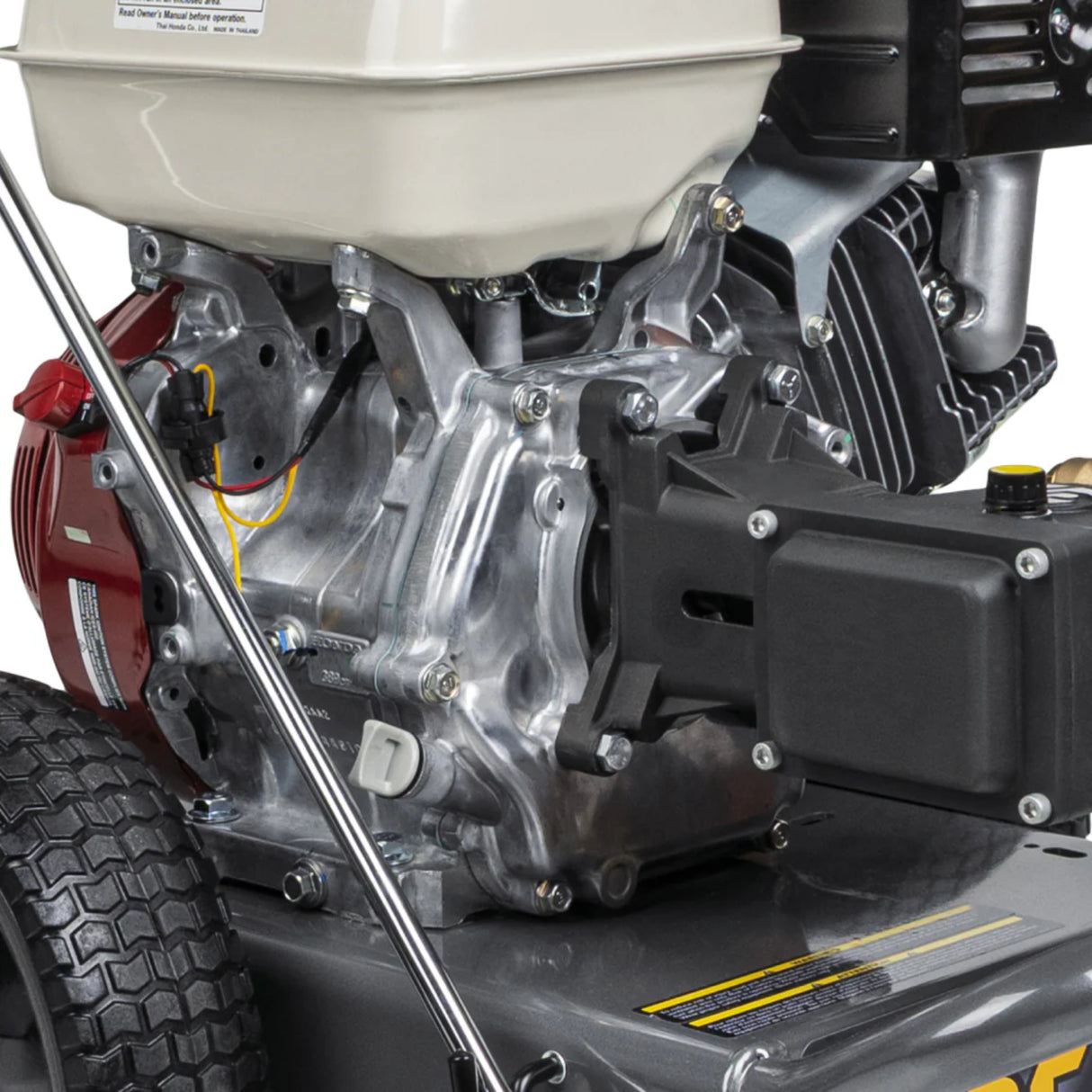 BE Power 4,200 PSI Steel-Frame Cold Water Gas Pressure Washer with Honda GX390