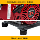 BE Power 4,200 PSI Industrial Truck-Mount Cold Water Gas Pressure Washer