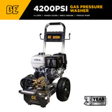 BE Power 4,200 PSI Cold Water Gas Pressure Washer with General Triplex Pump